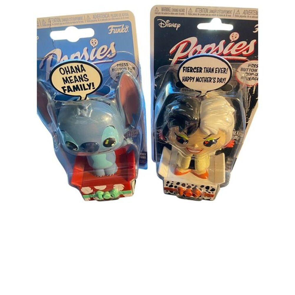 Disney Funko Popsies Lilo & Stitch Pop-Up Greeting Figurine "Ohana Means Family"